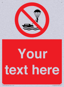 Custom No parasailing